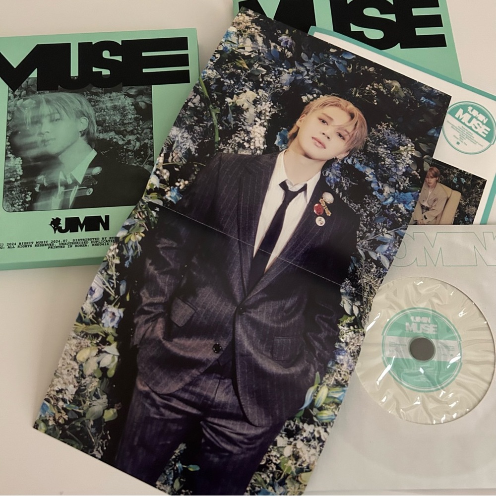 BTS Jimin Muse Album Blooming Version Target - Picture 6 of 11